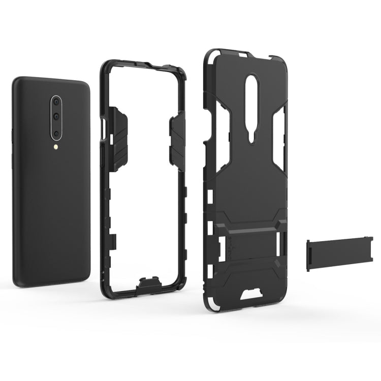 Shockproof PC + TPU Case for OnePlus 7 Pro, with Holder
