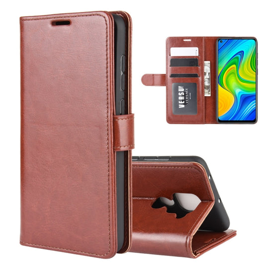 For Xiaomi Redmi Note 9/10X 4G R64 Texture Single Horizontal Flip Protective Case with Holder & Card Slots & Wallet& Photo Frame, For Redmi Note 9 4G