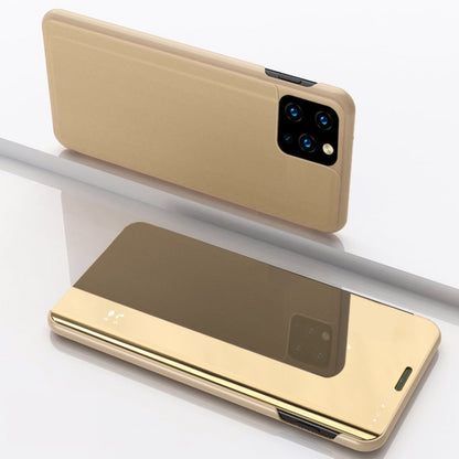 Plated Mirror Horizontal Flip Leather Case with Holder, For Huawei Y5P/Honor 9S, For Huawei Y6P/Honor 9A, For Xiaomi Redmi Note9/Red 10X 5G