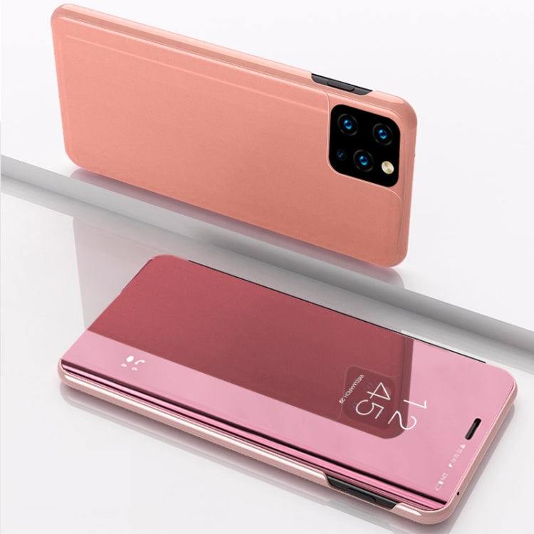 Plated Mirror Horizontal Flip Leather Case with Holder, For Huawei Y5P/Honor 9S, For Huawei Y6P/Honor 9A, For Xiaomi Redmi Note9/Red 10X 5G