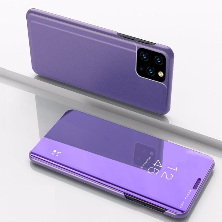 Plated Mirror Horizontal Flip Leather Case with Holder, For Huawei Y5P/Honor 9S, For Huawei Y6P/Honor 9A, For Xiaomi Redmi Note9/Red 10X 5G