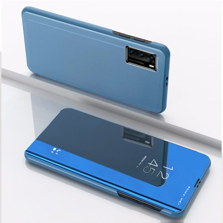 Plated Mirror Horizontal Flip Leather Case with Holder, For Huawei Y5P/Honor 9S, For Huawei Y6P/Honor 9A, For Xiaomi Redmi Note9/Red 10X 5G