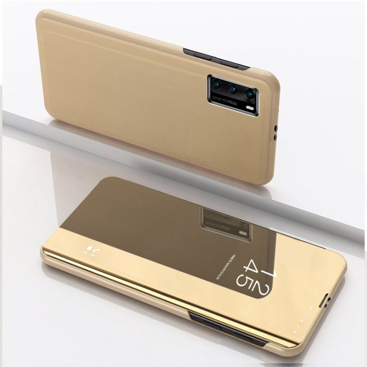 Plated Mirror Horizontal Flip Leather Case with Holder, For Huawei Y5P/Honor 9S, For Huawei Y6P/Honor 9A, For Xiaomi Redmi Note9/Red 10X 5G