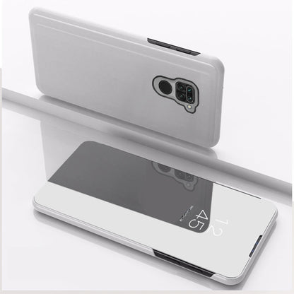 Plated Mirror Horizontal Flip Leather Case with Holder, For Huawei Y5P/Honor 9S, For Huawei Y6P/Honor 9A, For Xiaomi Redmi Note9/Red 10X 5G