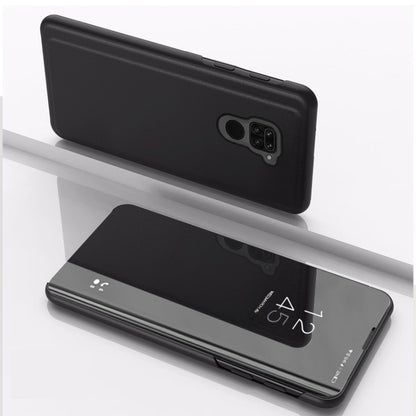 Plated Mirror Horizontal Flip Leather Case with Holder, For Huawei Y5P/Honor 9S, For Huawei Y6P/Honor 9A, For Xiaomi Redmi Note9/Red 10X 5G
