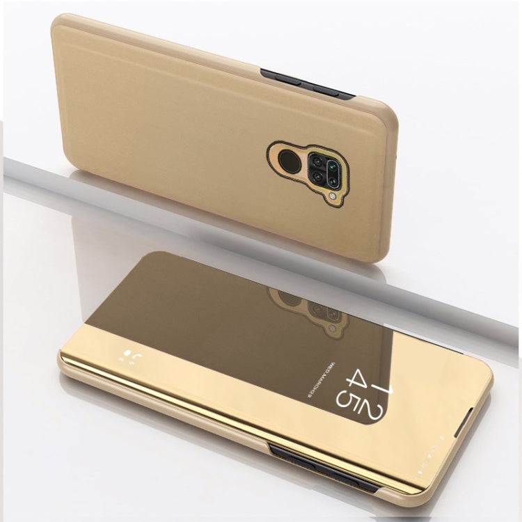 Plated Mirror Horizontal Flip Leather Case with Holder, For Huawei Y5P/Honor 9S, For Huawei Y6P/Honor 9A, For Xiaomi Redmi Note9/Red 10X 5G
