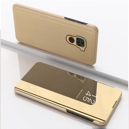 Plated Mirror Horizontal Flip Leather Case with Holder, For Huawei Y5P/Honor 9S, For Huawei Y6P/Honor 9A, For Xiaomi Redmi Note9/Red 10X 5G