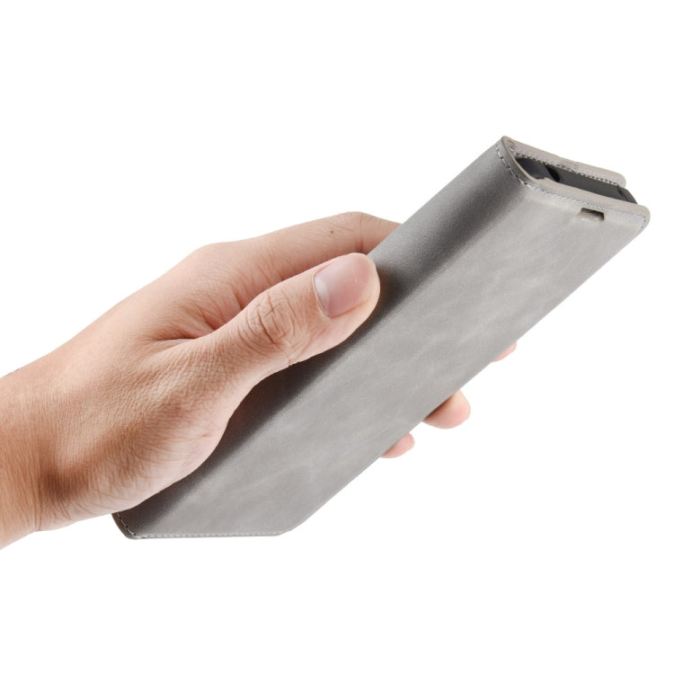 For Xiaomi Redmi 9 Retro-skin Business Magnetic Suction Leather Case with Holder & Card Slots & Wallet, For Xiaomi Redmi 9