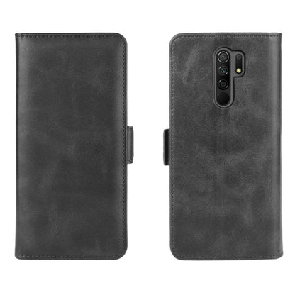 For Xiaomi Redmi 9 Dual-side Magnetic Buckle Horizontal Flip Leather Case with Holder & Card Slots & Wallet, For Xiaomi Redmi 9