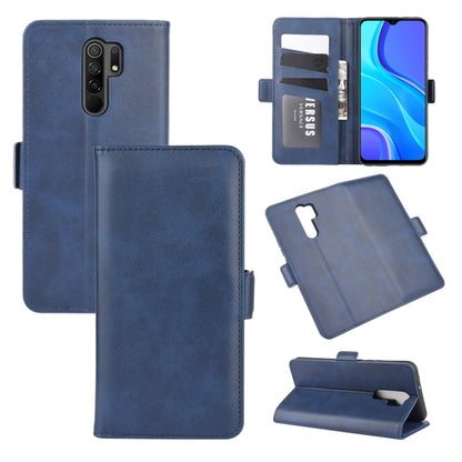 For Xiaomi Redmi 9 Dual-side Magnetic Buckle Horizontal Flip Leather Case with Holder & Card Slots & Wallet, For Xiaomi Redmi 9