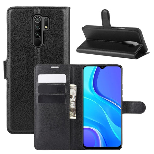 For Xiaomi Redmi 9 Litchi Texture Horizontal Flip Protective Case with Holder & Card Slots & Wallet, For Redmi 9