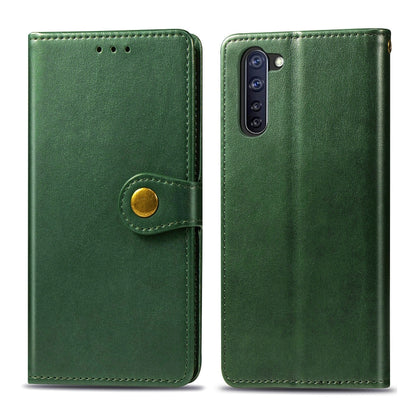 Solid Color Leather Buckle Phone Case with Lanyard & Photo Frame & Card Slot & Wallet & Stand Function, For OPPO A8, For OPPO Find X2 Pro, For OPPO Reno3 A