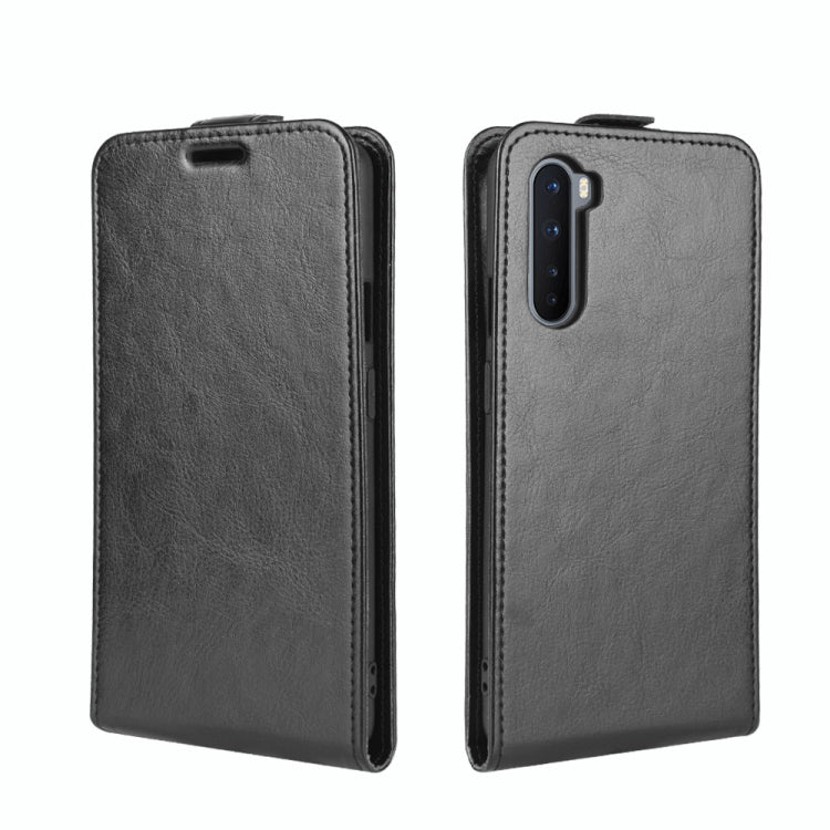 For OnePlus Nord  R64 Texture Single Vertical Flip Leather Protective Case with Card Slots & Photo Frame, For OnePlus Nord