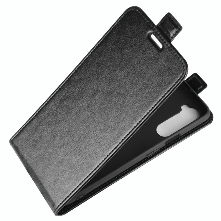 For OnePlus Nord  R64 Texture Single Vertical Flip Leather Protective Case with Card Slots & Photo Frame, For OnePlus Nord