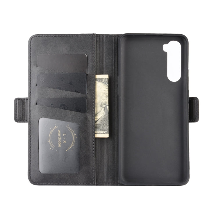 For OnePlus Nord  Dual-side Magnetic Buckle Horizontal Flip Leather Case with Holder & Card Slots & Wallet, For OnePlus Nord