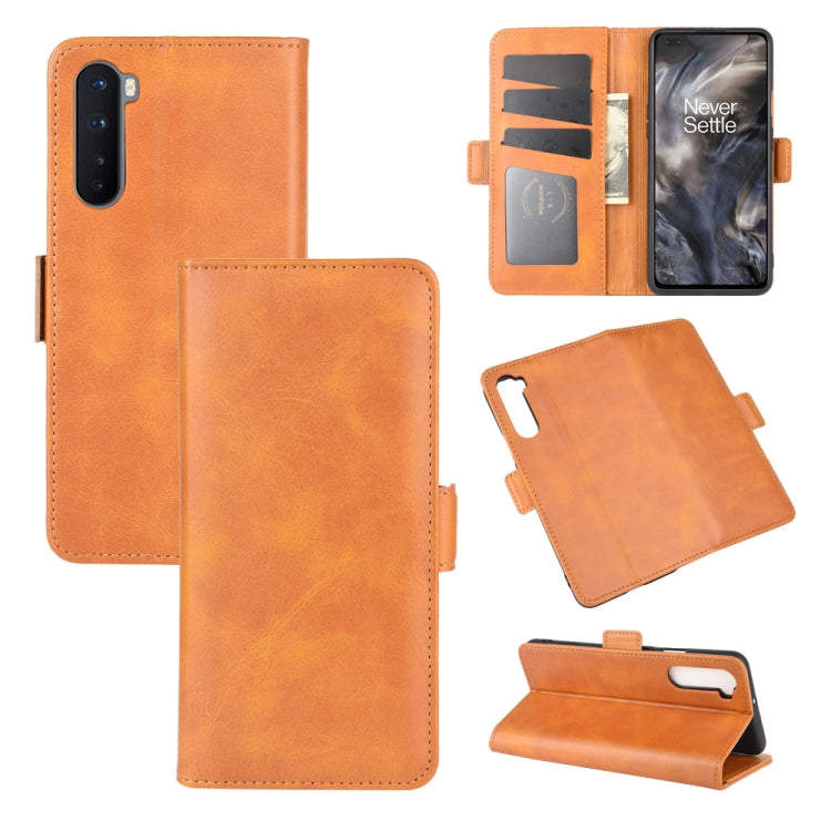 For OnePlus Nord  Dual-side Magnetic Buckle Horizontal Flip Leather Case with Holder & Card Slots & Wallet, For OnePlus Nord