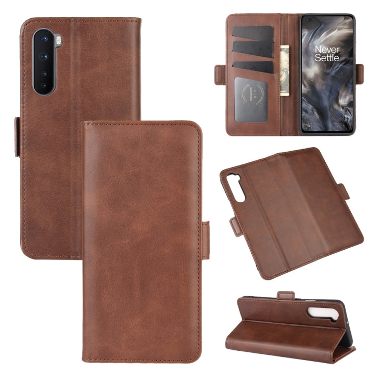 For OnePlus Nord  Dual-side Magnetic Buckle Horizontal Flip Leather Case with Holder & Card Slots & Wallet, For OnePlus Nord