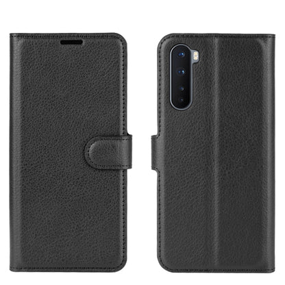 For OnePlus Nord Litchi Texture Horizontal Flip Protective Case with Holder & Card Slots & Wallet, For OnePlus Nord