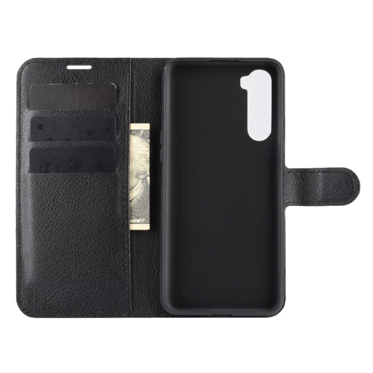 For OnePlus Nord Litchi Texture Horizontal Flip Protective Case with Holder & Card Slots & Wallet, For OnePlus Nord