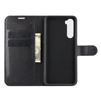 For OnePlus Nord Litchi Texture Horizontal Flip Protective Case with Holder & Card Slots & Wallet, For OnePlus Nord