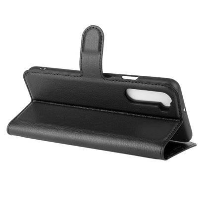 For OnePlus Nord Litchi Texture Horizontal Flip Protective Case with Holder & Card Slots & Wallet, For OnePlus Nord