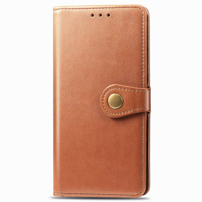 Retro Solid Color Leather Buckle Phone Case, For OPPO Reno 2F/Reno 2Z, For OPPO Reno4 5G, For OPPO Realme C11