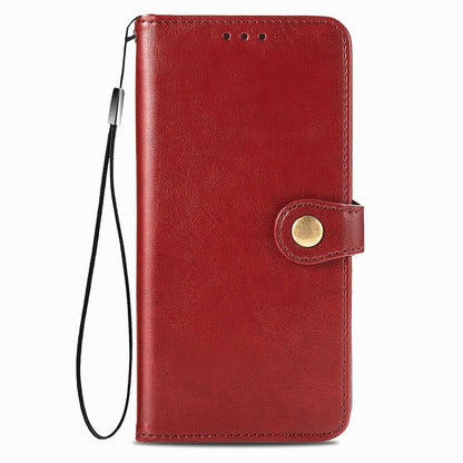 Retro Solid Color Leather Buckle Phone Case, For OPPO Reno 2F/Reno 2Z, For OPPO Reno4 5G, For OPPO Realme C11