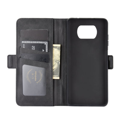 For Xiaomi Poco X3/X3 NFC  Dual-side Magnetic Buckle Horizontal Flip Leather Case with Holder & Card Slots & Wallet, For Xiaomi Poco X3