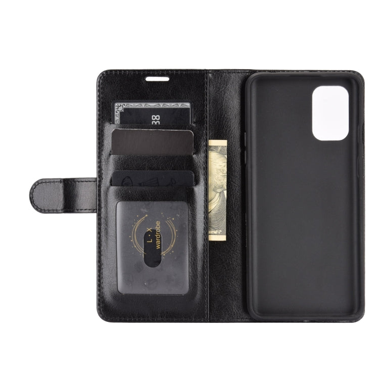 For OnePlus 8T R64 Texture Single Horizontal Flip Protective Case with Holder & Card Slots & Wallet& Photo Frame, For OnePlus 8T