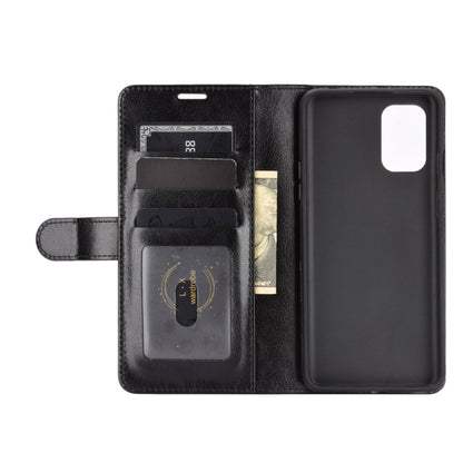 For OnePlus 8T R64 Texture Single Horizontal Flip Protective Case with Holder & Card Slots & Wallet& Photo Frame, For OnePlus 8T
