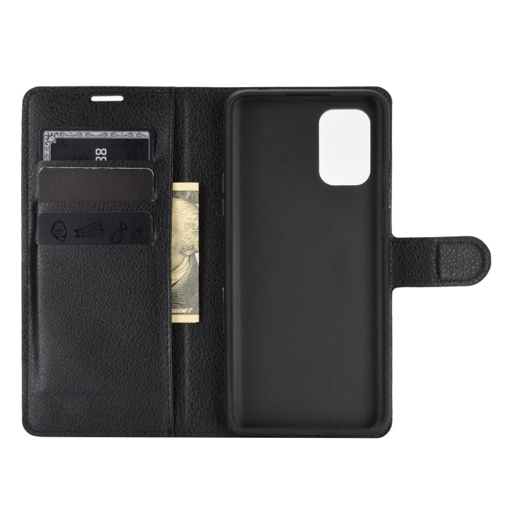 For OnePlus 8T Litchi Texture Horizontal Flip Protective Case with Holder & Card Slots & Wallet, For OnePlus 8T