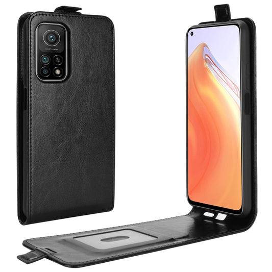 For Xiaomi Mi 10T/10T Pro R64 Texture Single Vertical Flip Leather Protective Case with Card Slots & Photo Frame, For Xiaomi Mi 10T
