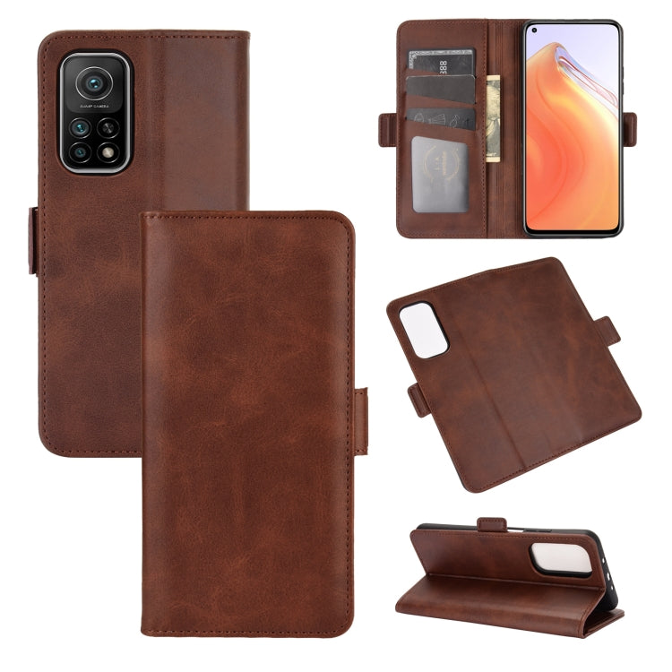 For Xiaomi Mi 10T / 10T Pro Dual-side Magnetic Buckle Horizontal Flip Leather Case with Holder & Card Slots & Wallet, For Xiaomi Mi 10T