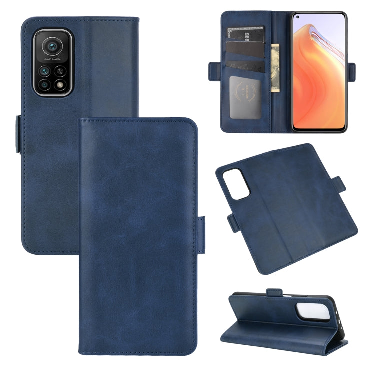 For Xiaomi Mi 10T / 10T Pro Dual-side Magnetic Buckle Horizontal Flip Leather Case with Holder & Card Slots & Wallet, For Xiaomi Mi 10T