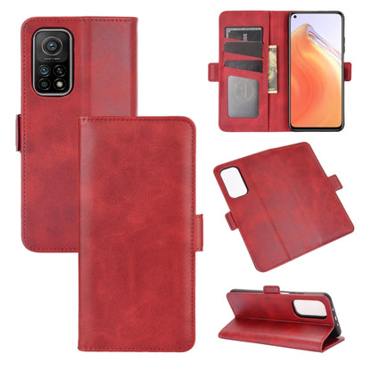 For Xiaomi Mi 10T / 10T Pro Dual-side Magnetic Buckle Horizontal Flip Leather Case with Holder & Card Slots & Wallet, For Xiaomi Mi 10T