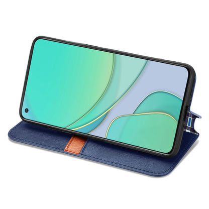 Cubic Grid Pressed Horizontal Flip Magnetic PU Leather Case with Holder & Card Slots & Wallet, For OnePlus 8T, For Xiaomi Mi 10T / Redmi K30S, For Samsung Galaxy A21 (JP Version), For Nokia 2.4