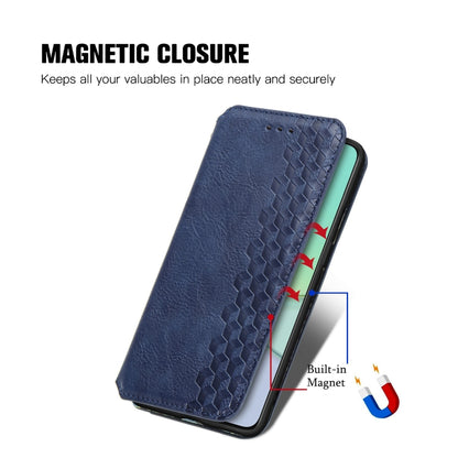 Cubic Grid Pressed Horizontal Flip Magnetic PU Leather Case with Holder & Card Slots & Wallet, For OnePlus 8T, For Xiaomi Mi 10T / Redmi K30S, For Samsung Galaxy A21 (JP Version), For Nokia 2.4