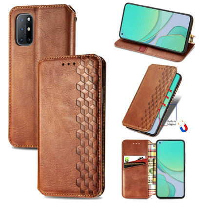Cubic Grid Pressed Horizontal Flip Magnetic PU Leather Case with Holder & Card Slots & Wallet, For OnePlus 8T, For Xiaomi Mi 10T / Redmi K30S, For Samsung Galaxy A21 (JP Version), For Nokia 2.4