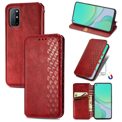 Cubic Grid Pressed Horizontal Flip Magnetic PU Leather Case with Holder & Card Slots & Wallet, For OnePlus 8T, For Xiaomi Mi 10T / Redmi K30S, For Samsung Galaxy A21 (JP Version), For Nokia 2.4