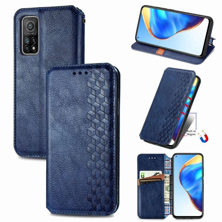 Cubic Grid Pressed Horizontal Flip Magnetic PU Leather Case with Holder & Card Slots & Wallet, For OnePlus 8T, For Xiaomi Mi 10T / Redmi K30S, For Samsung Galaxy A21 (JP Version), For Nokia 2.4