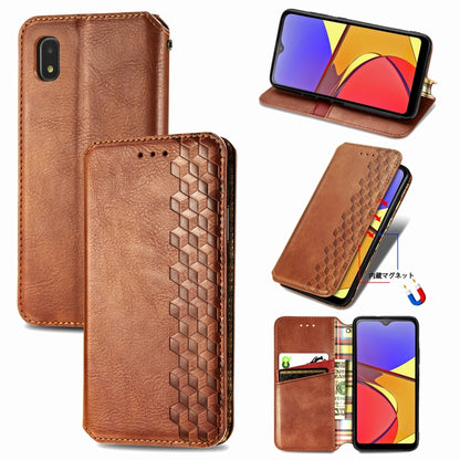 Cubic Grid Pressed Horizontal Flip Magnetic PU Leather Case with Holder & Card Slots & Wallet, For OnePlus 8T, For Xiaomi Mi 10T / Redmi K30S, For Samsung Galaxy A21 (JP Version), For Nokia 2.4
