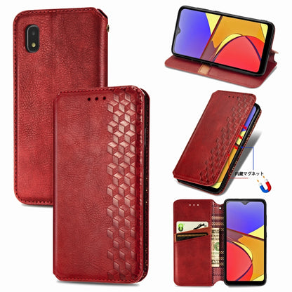 Cubic Grid Pressed Horizontal Flip Magnetic PU Leather Case with Holder & Card Slots & Wallet, For OnePlus 8T, For Xiaomi Mi 10T / Redmi K30S, For Samsung Galaxy A21 (JP Version), For Nokia 2.4