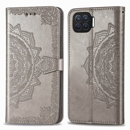Mandala Flower Embossed Horizontal Flip Leather Case with Bracket / Card Slot / Wallet / Lanyard, For OPPO F17 Pro, For OPPO F17, For vivo Y20, For Google Pixel 4a 5G