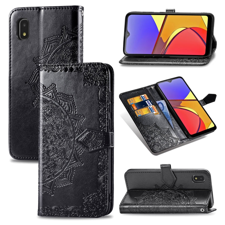 Mandala Flower Embossed Horizontal Flip Leather Case with Bracket / Card Slot / Wallet / Lanyard, For Galaxy A21 (JP Version), For Galaxy Z Fold2, For Xiaomi Mi 10T / Redmi K30S, For OnePlus 8T