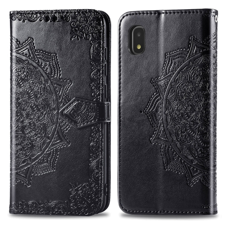 Mandala Flower Embossed Horizontal Flip Leather Case with Bracket / Card Slot / Wallet / Lanyard, For Galaxy A21 (JP Version), For Galaxy Z Fold2, For Xiaomi Mi 10T / Redmi K30S, For OnePlus 8T