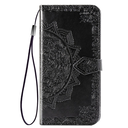 Mandala Flower Embossed Horizontal Flip Leather Case with Bracket / Card Slot / Wallet / Lanyard, For Galaxy A21 (JP Version), For Galaxy Z Fold2, For Xiaomi Mi 10T / Redmi K30S, For OnePlus 8T