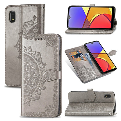 Mandala Flower Embossed Horizontal Flip Leather Case with Bracket / Card Slot / Wallet / Lanyard, For Galaxy A21 (JP Version), For Galaxy Z Fold2, For Xiaomi Mi 10T / Redmi K30S, For OnePlus 8T