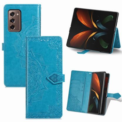 Mandala Flower Embossed Horizontal Flip Leather Case with Bracket / Card Slot / Wallet / Lanyard, For Galaxy A21 (JP Version), For Galaxy Z Fold2, For Xiaomi Mi 10T / Redmi K30S, For OnePlus 8T