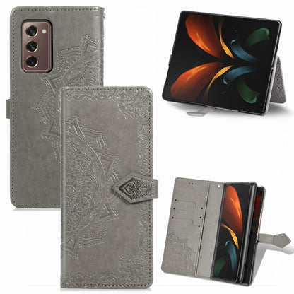 Mandala Flower Embossed Horizontal Flip Leather Case with Bracket / Card Slot / Wallet / Lanyard, For Galaxy A21 (JP Version), For Galaxy Z Fold2, For Xiaomi Mi 10T / Redmi K30S, For OnePlus 8T