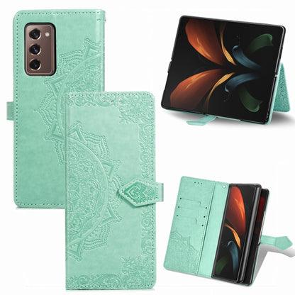 Mandala Flower Embossed Horizontal Flip Leather Case with Bracket / Card Slot / Wallet / Lanyard, For Galaxy A21 (JP Version), For Galaxy Z Fold2, For Xiaomi Mi 10T / Redmi K30S, For OnePlus 8T
